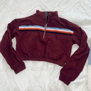 Cute cropped sweatshirt